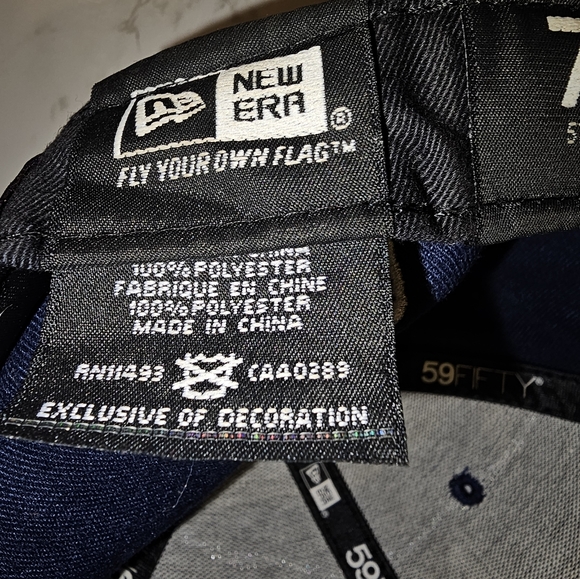 Rare New Jersey Nets Hat New Era 7 1/4 - Picture 6 of 7